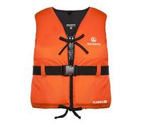 AQUASTIC Gilet de sécurité Classique en Polyamide 50N - Mousse de polyéthylène, flottabilité 50N, Ceinture réglable avec Boucle, Cordon de Serrage, Boucle de séchage, Poids léger XXL