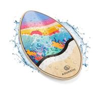 AQUASTIC Lagoon 39" Skimboard en contreplaqué de peuplier 99 x 49 cm jusqu'à 100 kg Planche colorée pour débutants et confirmés