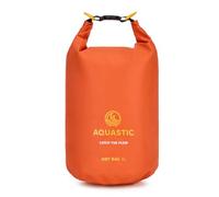 AQUASTIC Sac étanche 8 L PVC 500D Rolltop Fermeture avec Boucle Bandoulière réglable Protection Contre l'abrasion et Les Rayons UV Compact 20 x 48 cm Orange Bleu Normal, Bleu, Normal