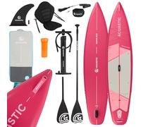 AQUASTIC Touring Planche Sup Gonflable 11'6″ | Drop Stitch Lite+ Construction Simple Couche | 350 × 79 × 15 cm | Déplacement de 330 l | Charge maximale 130 kg | Anneaux en D pour siège de Kayak