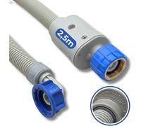 Aquastop I Hose 2.5 M I 2990 Vde Certified Safety Hose For Washing Machines And Dishwashers I 3/4 Inch With Safety Valve Included