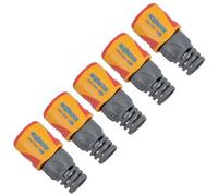 Aquastop Plus Lot de 5 raccords d'arrosage de jardin 12,5 mm 15 mm