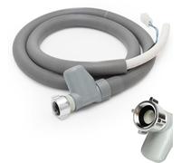 Aquastop Tuyau d'alimentation universel 1,8 m pour lave-vaisselle et machine à laver - Compatible avec Miele, Bosch, Siemens, AEG, Electrolux, Zanussi, Beko, LG, Samsung 10499862 7638500 7638501