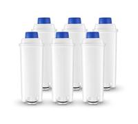 AquaStrata Filtre à Eau 6 Pièces pour Machines à Café Entièrement Automatiques, Remplacement pour De'Longhi DLSC002 9310926 SER3017 5513292811 y Compris Divers Modèles d'ECAM, ESAM