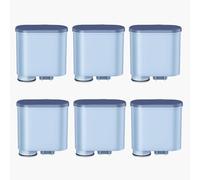 AquaStrata filtre à eau, compatible avec Philips Clean Filter CA6903/10/22/99, adapté aux machines à café Philips et Saeco séries 1200/2200/3200/5400, sans BPA, 150L (pack de 6)