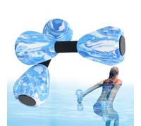 Aquatic Dumbells - Sports Water Weights, Pool Exercise Barbells, Foam Resistance Equipment | Muscle Shaping Hand Barbell For Workout Gym Aerobics Fitness Class Swimming Training Aquatic Exercise
