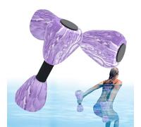 Aquatic Dumbells - Sports Water Weights, Pool Exercise Barbells, Foam Resistance Equipment | Muscle Shaping Hand Barbell For Workout Gym Aerobics Fitness Class Swimming Training Aquatic Exercise