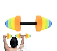 Aquatic Exercise Dumbells Floating - Water Weights For Pool Exercise | Dumbbells Exercises Equipment | Water Dumbbells | Fitness Barbells For Home Gym Outdoor Backyard Beach Lake Rivers