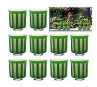 Aquatic Fixed Set 10 pièces Fish Tank Fix Basket Kit, Plant Pot, Planting Cup For Fish Tank, Set fixe, avec 10 sets inclus, Caters To Varied Small Aquatic Pla