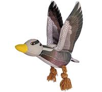 Aquatic Human Jouet grinçant pour Chiens - avec Son - Résistant et Durable - Convient aux Chiots, Petits et Grands Chiens - inodore - Pelucheux, de Haute qualité - Lavable en Machine - Oie cygnoïde