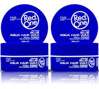 Aquatic Styling Wax Blue 150mlStrong Hold Hair GelUltra-HoldFor Men And WomenBubblegum FragranceMaximum ControlPack Of 2