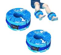 Aquatic Swim Cuffs - EVA Adjustable Float Bands | Water Exercise Weights with Secure Strap, Swim Training, Resistance Workout Use | Šwim Float Cuffs Pool Training, Water Fitness Kids Adults