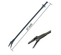 AquaticHI Pince d'aquarium de 70 cm, 100 % sans danger pour les récifs, multi-usages pour aquariums d'eau douce et salée, clip plantes, poissons et coraux, garde les mains au sec