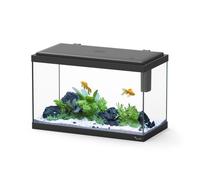 AQUATLANTIS-Aquarium d'eau froide et d'eau douce coloris noir Aquatlantis Explorer Vienna 34 L - 35 x 50 x 25 cm
