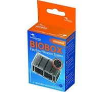 Tecatlantis Easybox Charbon Actif Recharge Filtrante pour Filtres Biobox 1/2 pour Aquariophilie Taille S