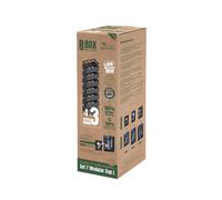 AQUATLANTIS-Kit de conversion pour aquarium coloris noir ensemble de 4 + 3 gobelets modulaires Aquatlantis B-BOX - Taille L
