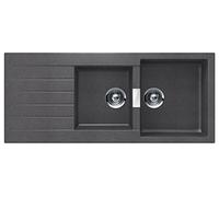 AQUATOP - Evier Cristadur AQUATOP SIGNUS EV22421 Stone 068 2 bacs