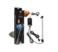 Aquatop TH-C800 Chauffage en titane 800 W avec contrôleur - submersible pour réservoirs jusqu'à 900 litres, réglable de 20 à 33,3 °C, durable pour grands poissons et tortues