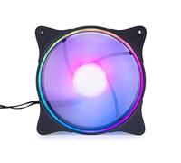 Aquatuning Alphacool Rise Aurora Boitier PC Ventilateur 14 cm Noir 1 pièce(s)