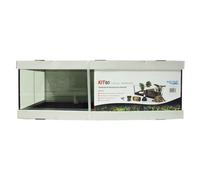 AQUAVIE-Kit terrarium tortue terra 80 de 80 x 35 x 25 cm