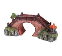 Aquavie - Pierre's Zen Bridge - Pont en Pierre - Décoration pour Aquarium - 18 x 8,5 x 7 cm