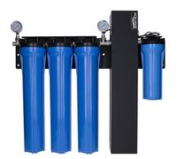 Aquavie Technologie - HydroLINE - Système de Purification d'Eau Mural à 5 Niveaux de Filtration et Stérilisation - Jusqu'à 21m3/Jour