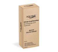Aquavie Technologie - Kit de 4 Cartouches de Rechange pour Système de Purification d'eau HydroLINE - Spécial Eau de Forage