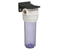 AQUAWATER - 104754 - Porte filtre simple nu pour cartouche - Taille standard 10"