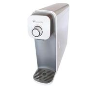 AQUAWATER, 106600, Fontaine à eau filtrante avec nano filtration 0001 micron, élimine 98% des impuretés, design compact pour petits espaces, kit de recharge inclus, eau purifiée à volonté