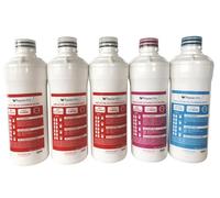 AQUAWATER, 106610, Kit de 5 cartouches de remplacement pour fontaine à eau - Filtration optimale avec pré-filtres, membranes et post-filtres - Durée de vie jusqu'à 12 mois - Installation facile