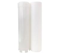 AQUAWATER, HML204597, Kit de 2 cartouches filtrantes anti sédiment 20 microns et anti tartre polyphosphate, compatible tous porte-filtres 9" 3/4, durée de vie 6 mois, eau potable