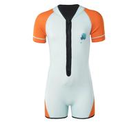 Combinaison shorty de surf enfant Aquawave 2 mm Surfini Front-Zip Bleu 7 ans