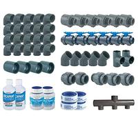 AQUAZENDO Kit plomberie pour Piscine 10 x 5 m