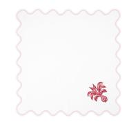 AQUAZURRA - ANANAS NAPKIN - Accessoires de maison LIGHT PINK AND WHITE 2 St.