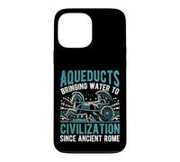 Aqueducs apportant de l'eau à la civilisation Depuis la Rome Antique Coque pour iPhone 13 Pro Max