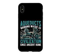 Aqueducs apportant de l'eau à la civilisation Depuis la Rome Antique Coque pour iPhone XS Max