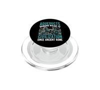 Aqueducs apportant de l'eau à la civilisation Depuis la Rome Antique PopSockets PopGrip pour MagSafe