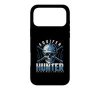 Aquifer Hunter Foreur de puits d'eau Motif crâne Coque pour iPhone 17 Pro Max