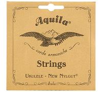 Aquila GCEA High G Tuning Lot de 28 cordes en U pour banjo et ukulélé Rouge