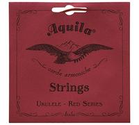 Aquila Red Series Aq-84 Soprano Ukulele Strings - Low G - Lot de 4 cordes