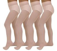 AQUILONE 0-14 & Teenager 50 DEN Collant pour Danse et Ballet pour le Ballet, l'Athlétisme, Vêtements de Ballet Opaques, Résistants et Élastiques, Fabriqués en Italie