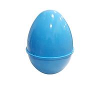 AQUILONE Coque d'œuf de Pâques surprise vide en plastique bleu, Oeuf de Pâques, Easter egg, Jouets et jeux pour enfants