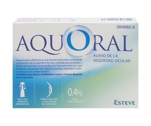 Aquoral Gouttes Ophtalmiques Unidoses 20x0,5ml