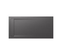 Aquos Receveur Stonex Avec Vidage 1600X800 Onyx - ROCA AP60164032001640