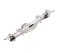 aqxreight 1/10 RC Essieu Avant en Alliage d'aluminium en Forme de Diamant pour Wraith 90018 90020 90045 RR10 90048 90053Argent pour Un Entraînement Durable et Une Coque de Service élevée Il Adopte