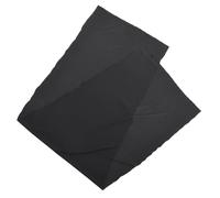 aqxreight 1,7 Mx0,5 M de Grill en Haut-Parleur Stéréo Marron - Tissu en Maille pour l'équipement et Acoustique Améliorée (Black)