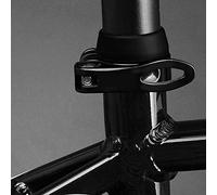aqxreight 10 Pièces en Silicone Souple 25-30mm, Couverture de Poteau de Vélo de Route de Montagne pour Un Style amélioré (Black)
