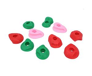 aqxreight 10pcs Clim Holds Multicolore Large Rock Clim Holds Outdoor Large Rock W Grips Ces Poignées de Roche Offrent des Compétences de Traction aux Grimpeurs Clim HoldsMulti?Colored Clim