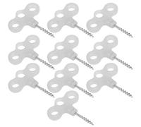 aqxreight 10pcs Lumineux Trois Yeux File Tente Nails de Cheville de Pample Extérieure de Caméra Extérieure S Plastic