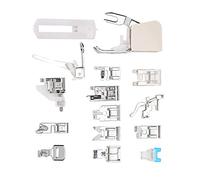 aqxreight 15 Pièces Ensemble de Pied-de-biche Ménage Multifonctionnel pour Accessoires de Machine à Coudre Passe le comme la Machine Est Utilisée pour les Pieds-de-biche les Bon Ensemble de